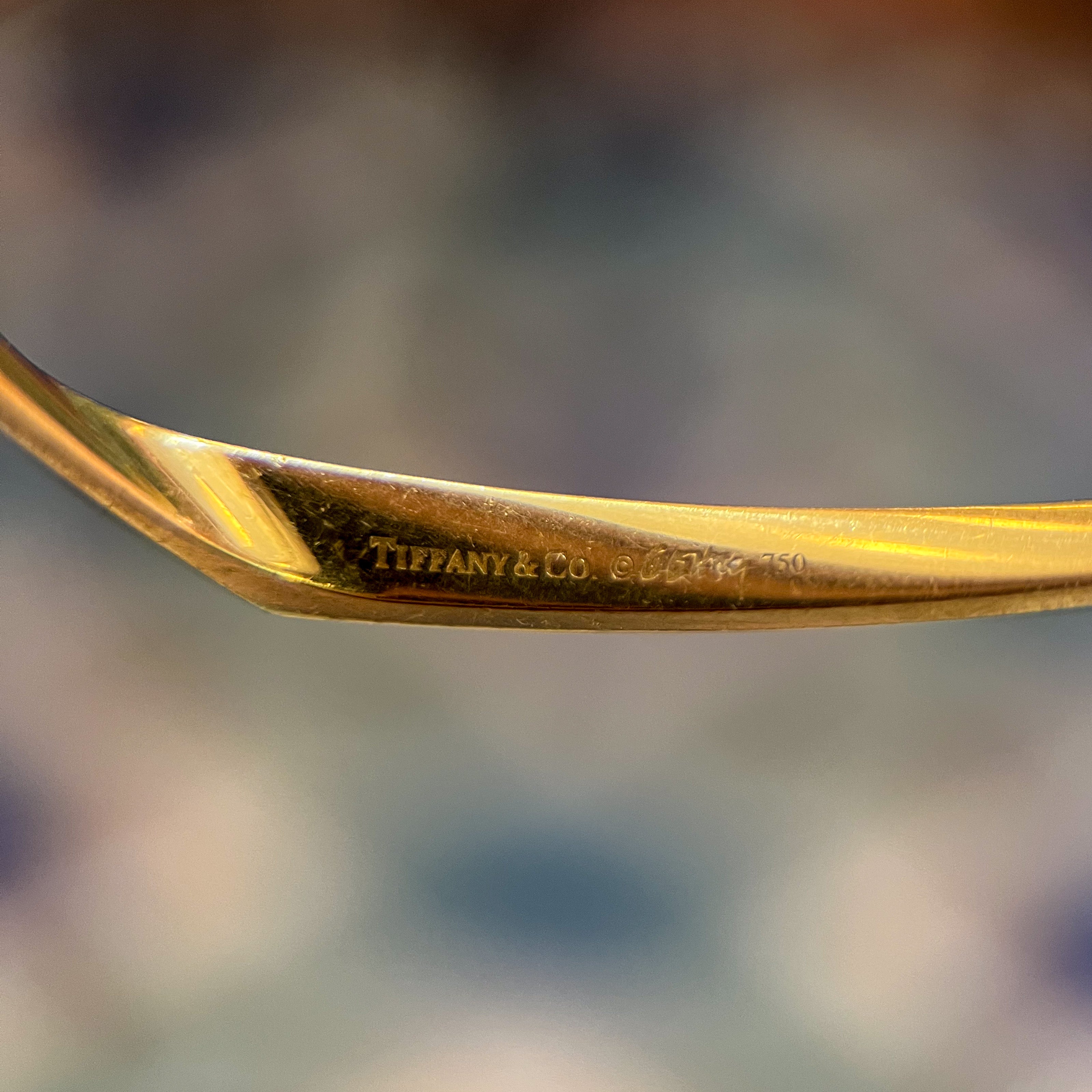 Frank Gehry Tiffany & Co. 18k Torque Bangle